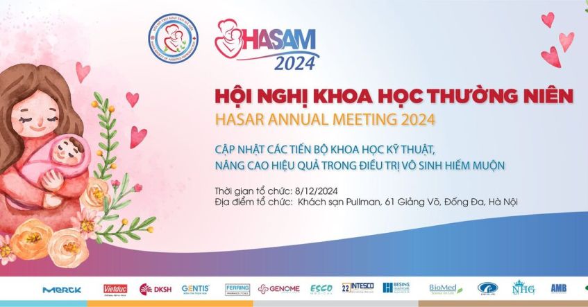 S-Femme đồng hành cùng Hội nghị HASAM 2024 – Hội nghị khoa học hàng đầu về hỗ trợ sinh sản