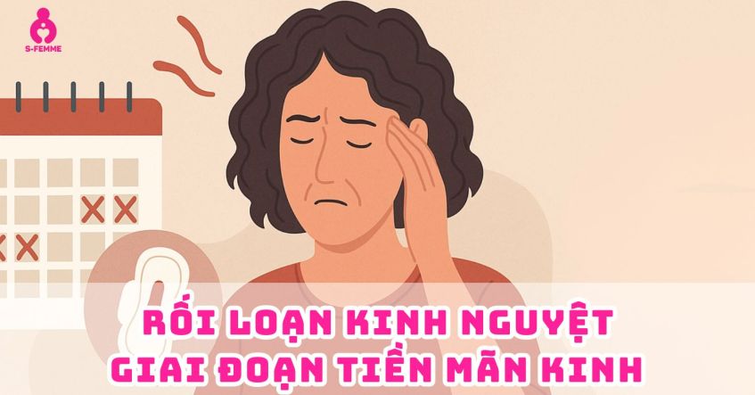 Rối loạn kinh nguyệt giai đoạn tiền mãn kinh​ ở phụ nữ
