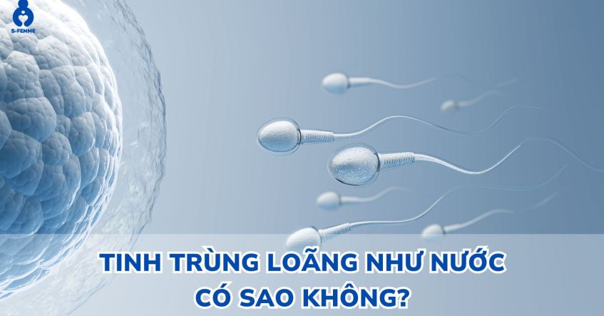 Tinh trùng loãng như nước có sao không​? Dấu hiệu không nên chủ quan
