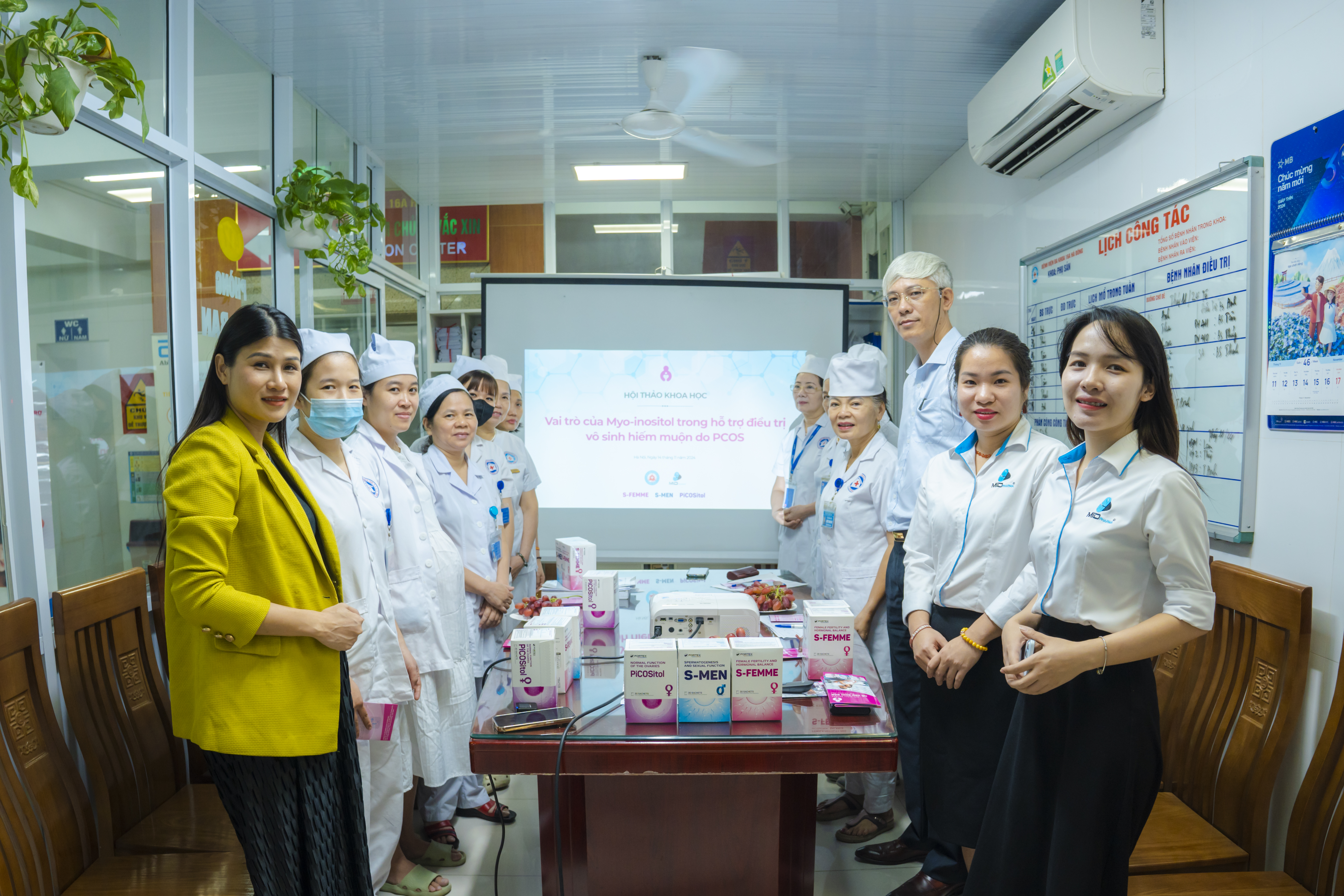 Hội thảo khoa học Vai trò của Myo inositol trong hỗ trợ điều trị vô sinh hiếm muộn do PCOS