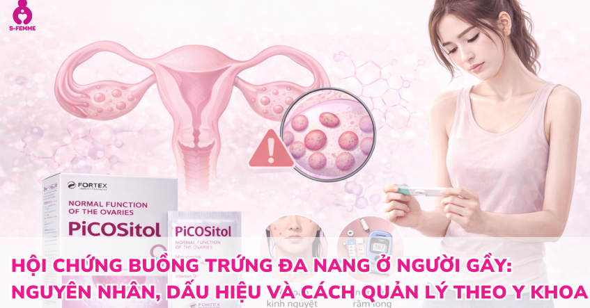 Hội chứng buồng trứng đa nang ở người gầy: Nguyên nhân, dấu hiệu và cách quản lý theo y khoa
