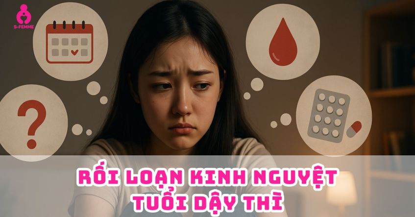 Cách cải thiện rối loạn kinh nguyệt tuổi dậy thì​