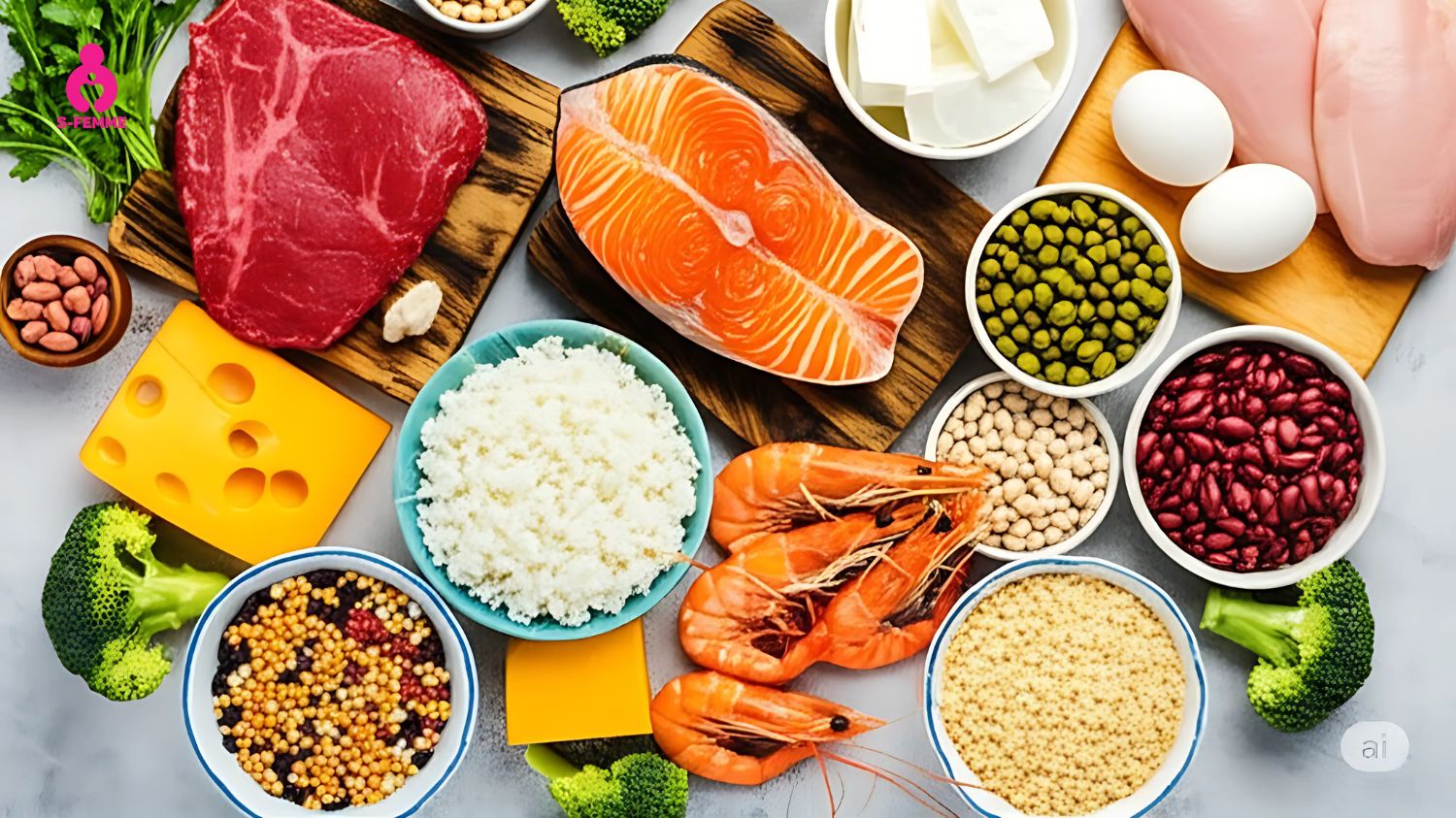 Chế độ ăn uống lành mạnh giúp niêm mạc tử cung khỏe mạnh
