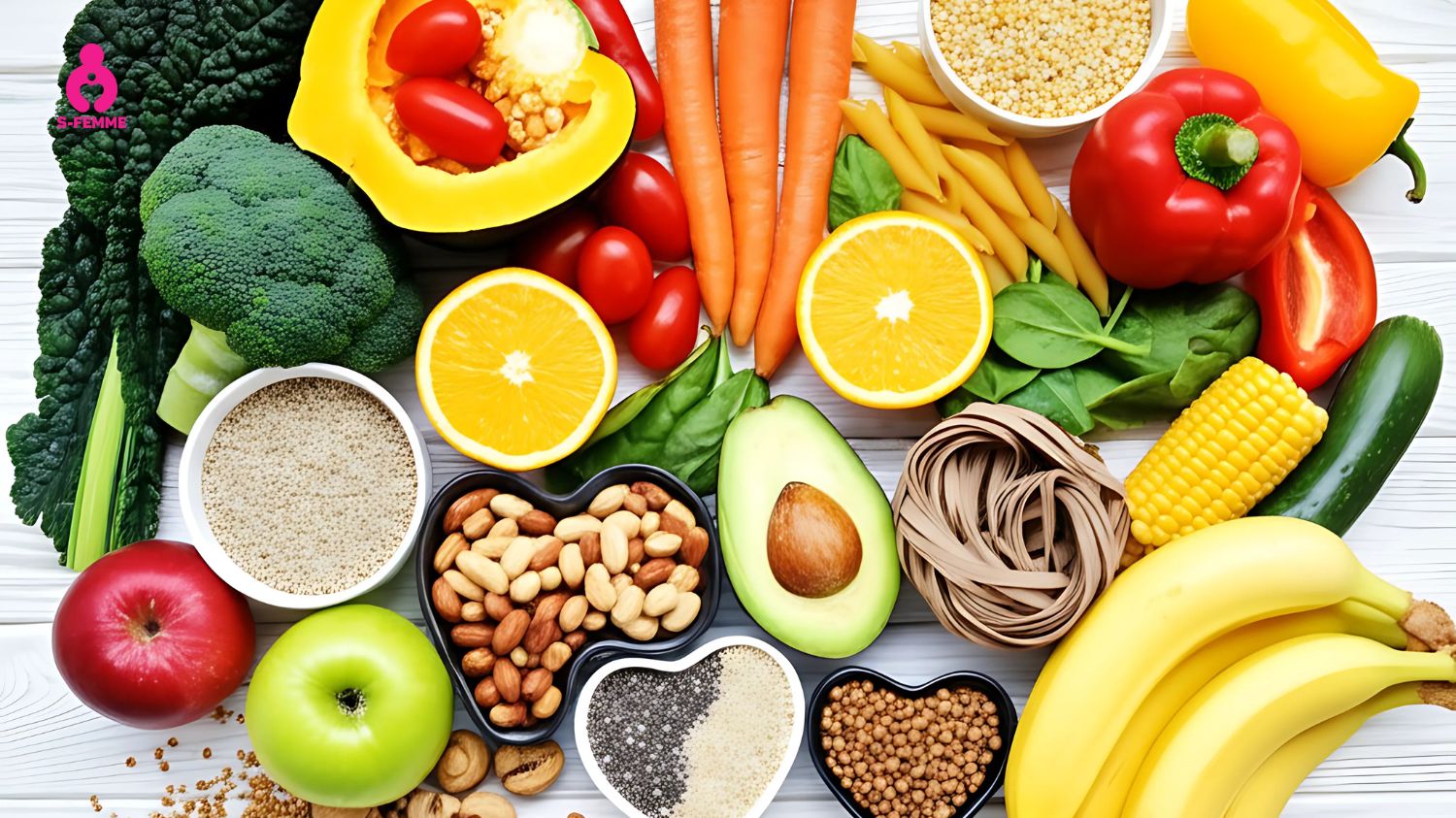 Chế độ dinh dưỡng đầy đủ giúp phòng ngừa bệnh viêm buồng trứng ở nữ giới
