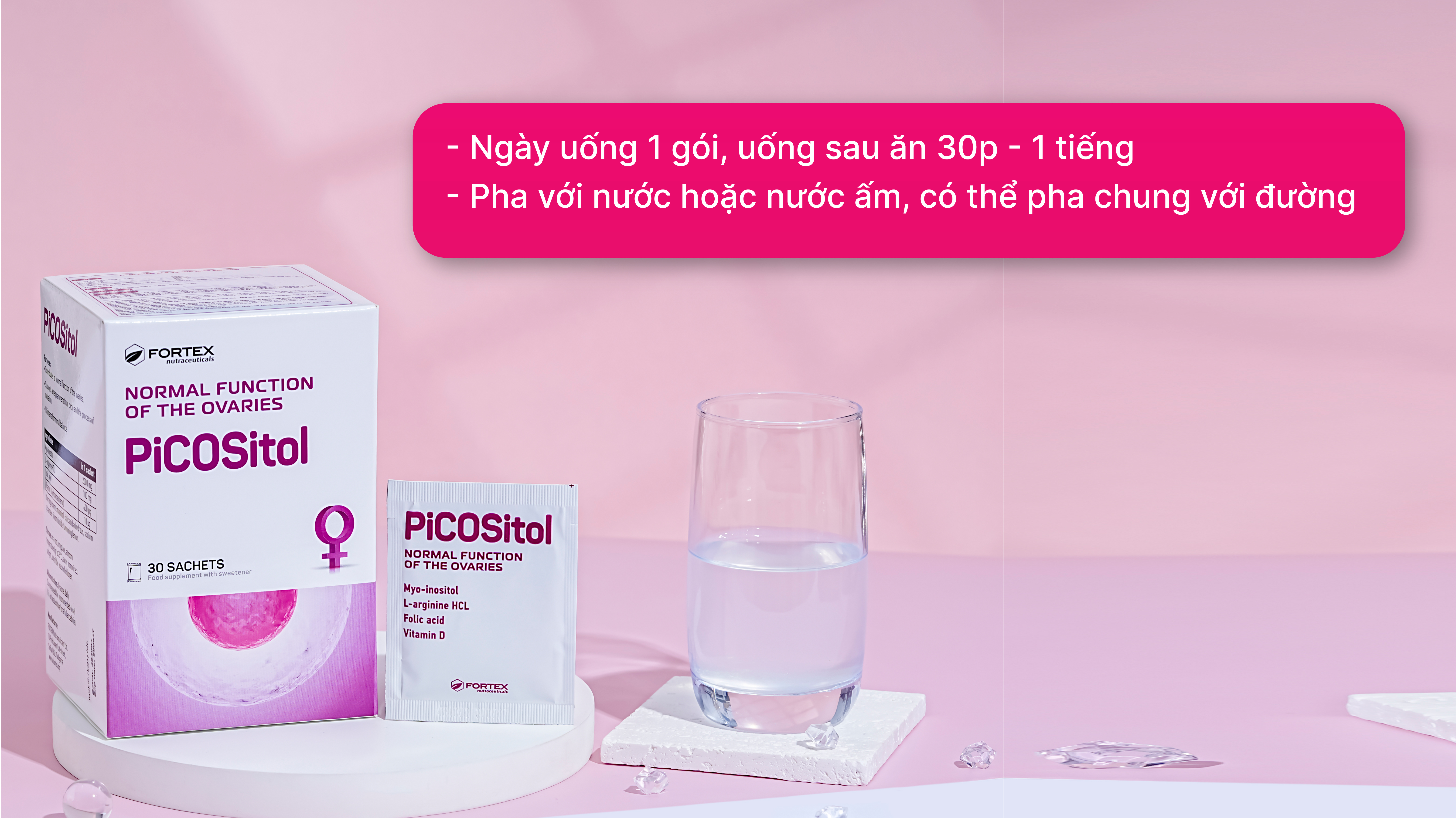 Hướng dẫn sử dụng bổ trứng PiCOSitol