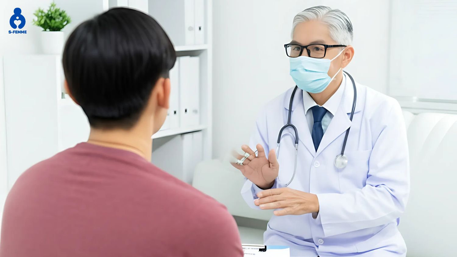Khi điều trị tinh trùng loãng tại nhà liên hệ ngay với bác sĩ nếu có dấu hiệu bất thường