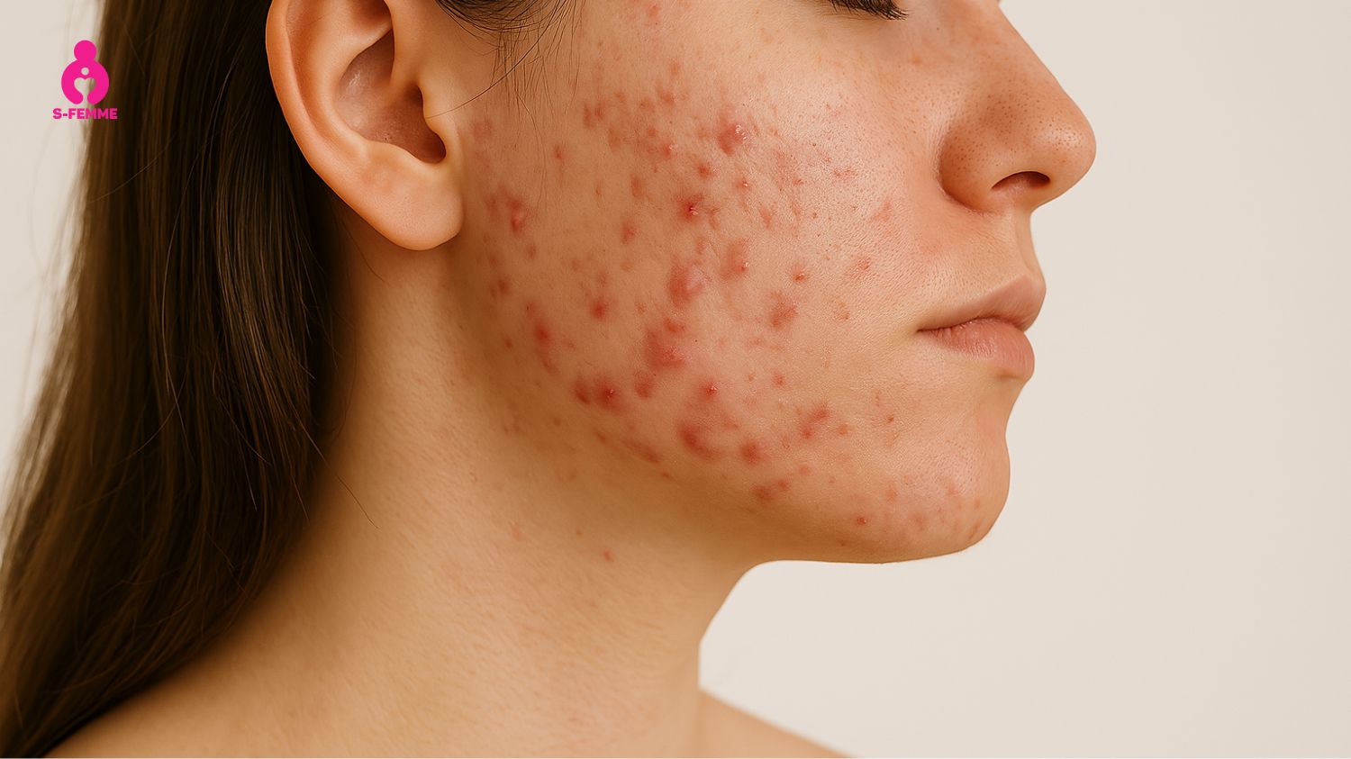 Phụ nữ mắc buồng trứng đa nang có mức Androgen cao gây mụn trứng cá